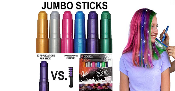 Kids Jumbo Washable Hair Chalk Pens Only $11.95! (Reg. $50)