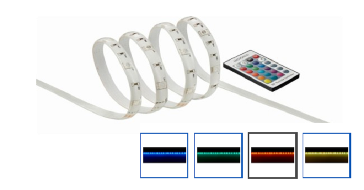 Insignia™ – 16 ft. Multi-Color LED Tape Light for Just $29.99! (Reg. $59.99)