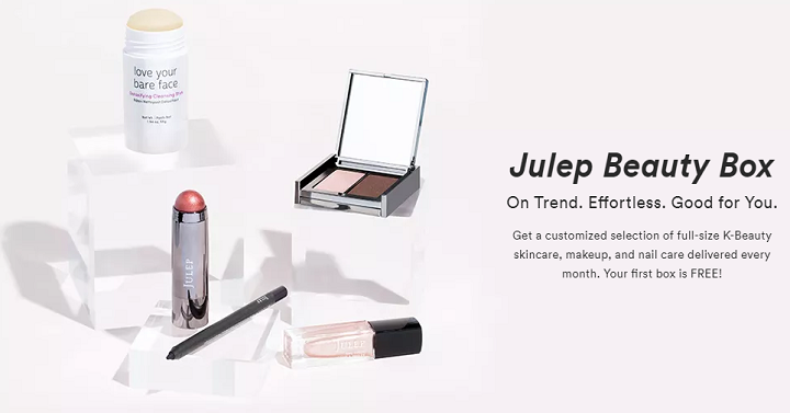 FREE Julep Beauty Box Just Pay $3.99 Shipping! (New Julep Customers Only!)