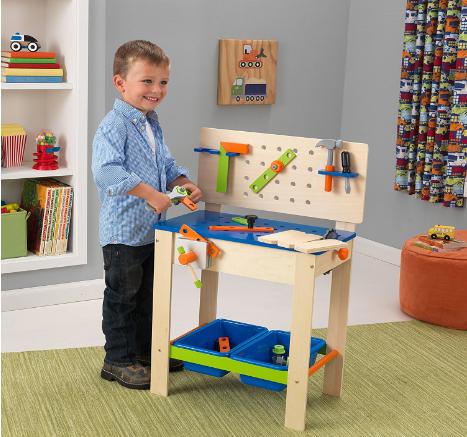 KidKraft Deluxe Workbench with Tools – Only $31.96 Shipped!
