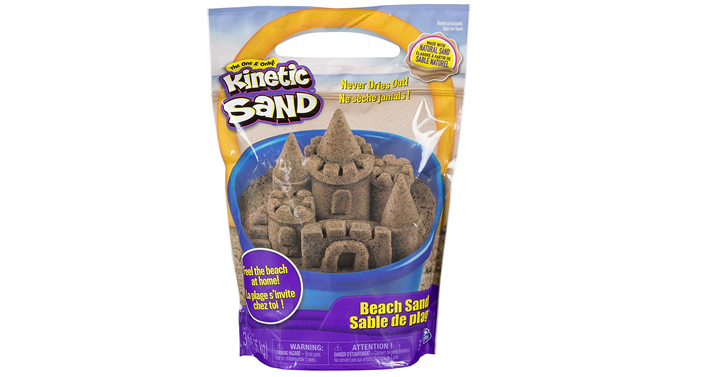 Kinetic Sand The One and Only, 3lbs Beach Sand – Just $9.99!