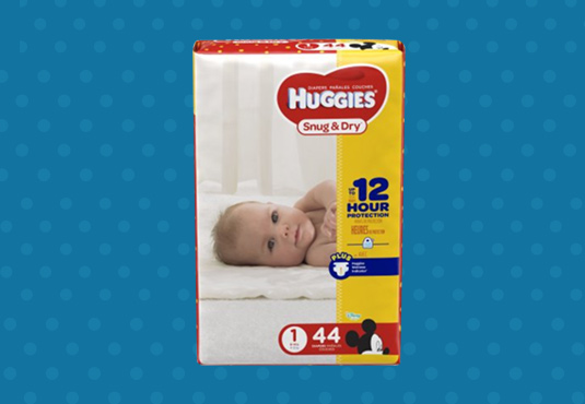 Don’t Wait – Awesome Freebie! Get FREE Huggies Diapers from TopCashBack!