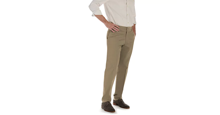 Kohl’s 30% Off! Earn Kohl’s Cash! Stack Codes! FREE Shipping! Men’s Lee Carefree Straight-Fit Stretch Khaki Pants – Just $11.65!