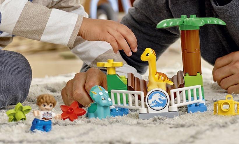 LEGO DUPLO Jurassic World Gentle Giants Petting Zoo Building Kit – Only $15.99!