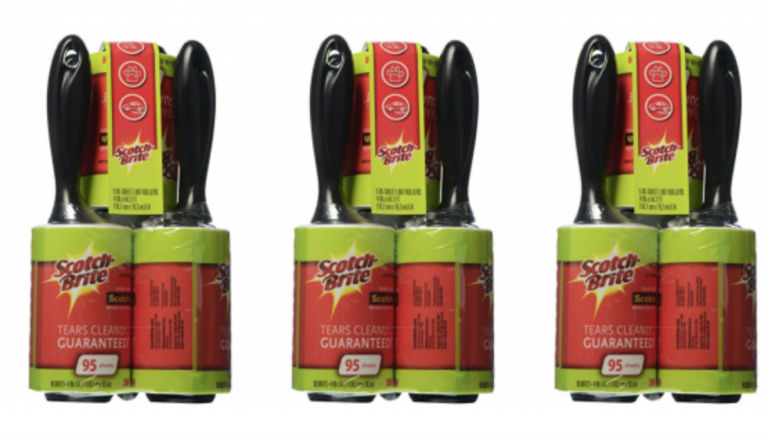 Scotch-Brite Lint Roller Combo Pack 5-Pack Just $9.54 Shipped!
