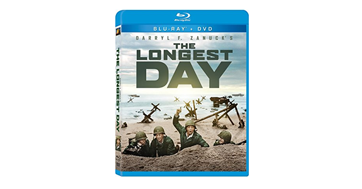 The Longest Day – DVD + Blu-ray – Just $9.99!