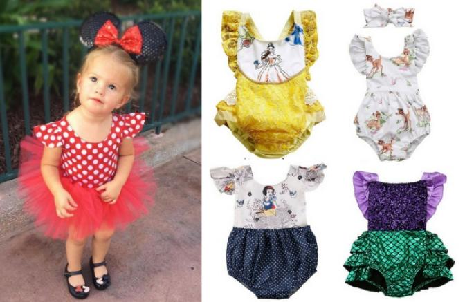 Magic Kingdom Inspired Rompers – Only $9.99!