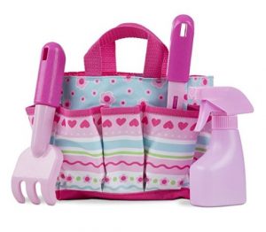 Melissa & Doug Sunny Patch Pretty Petals Gardening Tote Set With Tools $7.49