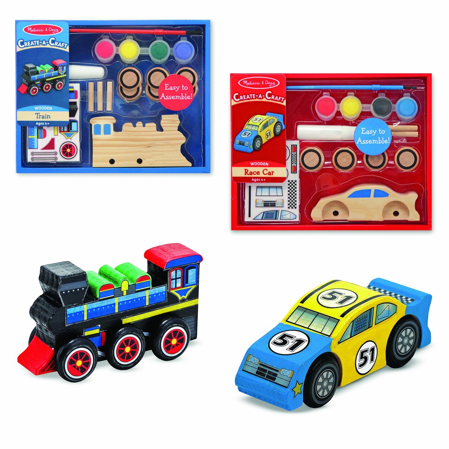 Melissa & Doug Decorate Your Own Toy 2 Pack Only $8