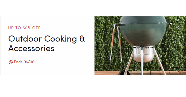 Wayfair: Up to 50% Off Outdoor Cooking & Accessories – Perfect for Father’s Day!