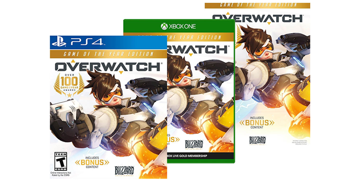 Save $40 on Overwatch Game of the Year Edition for PlayStation 4, Xbox One or Windows! Just $19.99!