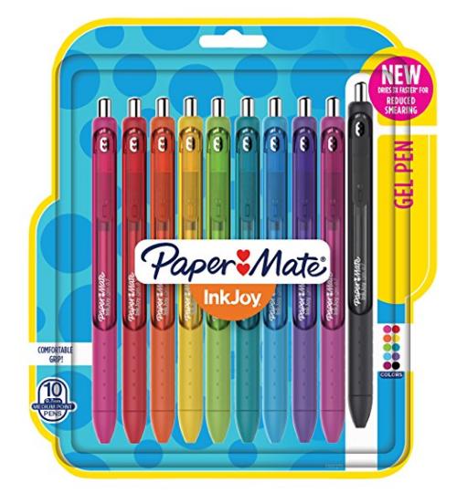 Paper Mate InkJoy Gel Pens (10 Count) – Only $9.36!