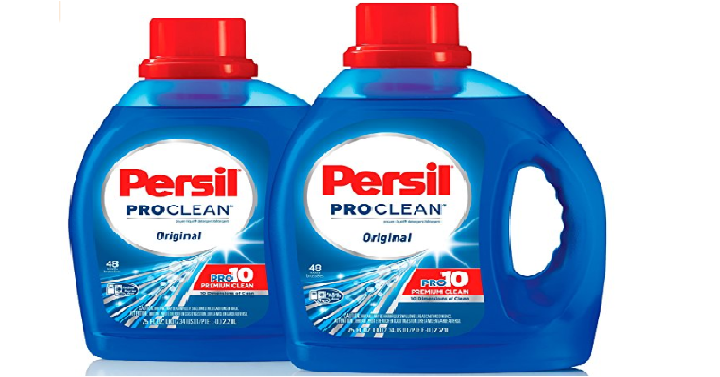 Persil ProClean Power-Liquid Laundry Detergent 75 Fluid Ounces (Pack of 2) Only $14.24 Shipped!