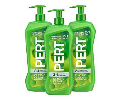 Pert Classic Clean 2 in 1 Shampoo and Conditioner, 33.8 Ounce (Pack of 3) – Only $11.86!