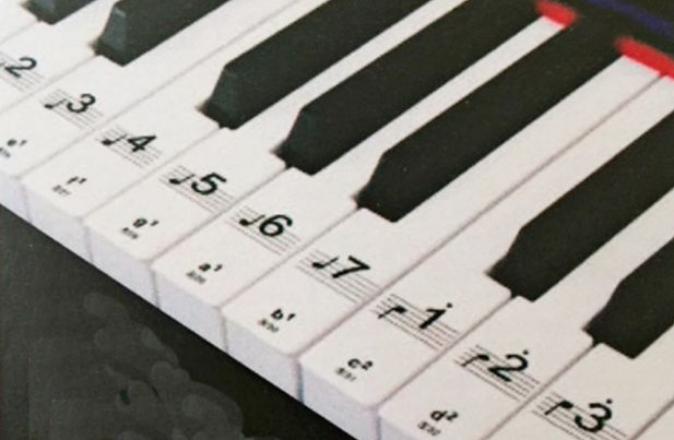 Piano Key Removable Stickers – Only $4.99! Perfect for New Students!