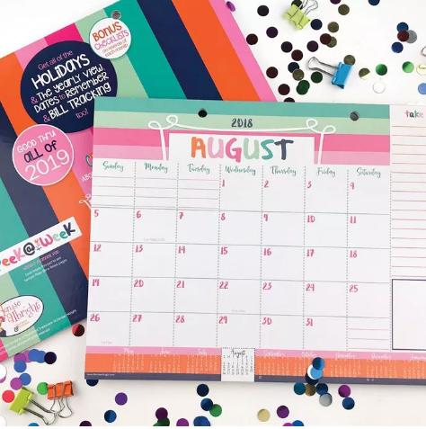 17-Month Desk Calendars – Only $8.95!