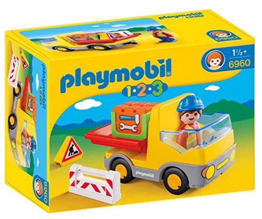 PLAYMOBIL 1.2.3 Construction Truck – Only $9.97!