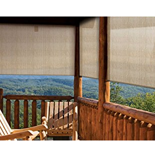 Coolaroo Outdoor Cordless Roller Shade Only $36.99 Shipped!