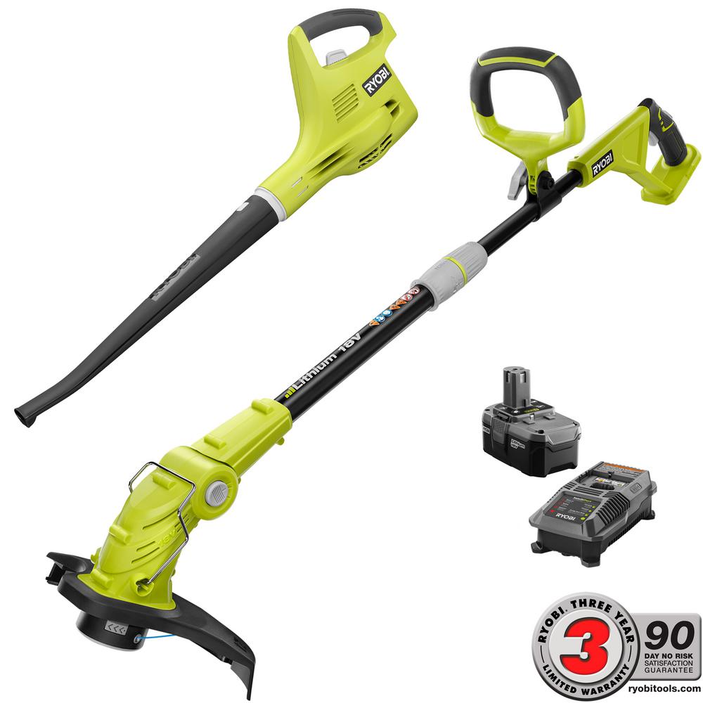 Ryobi ONE+ 18-Volt String Trimmer and Blower Combo Kit Only $89.00!