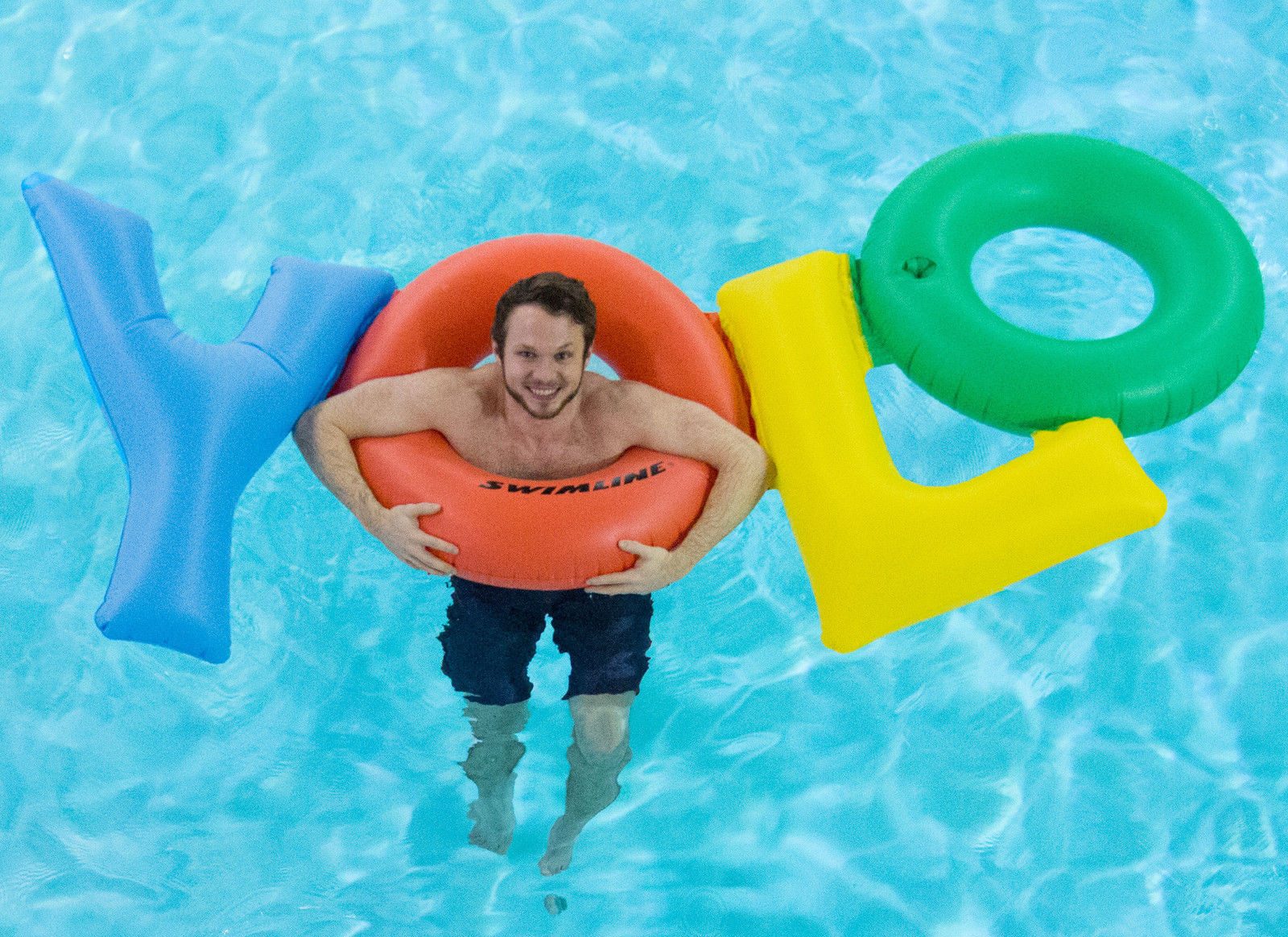 YOLO Swimming Pool Float—$8.99 + FREE Shipping!