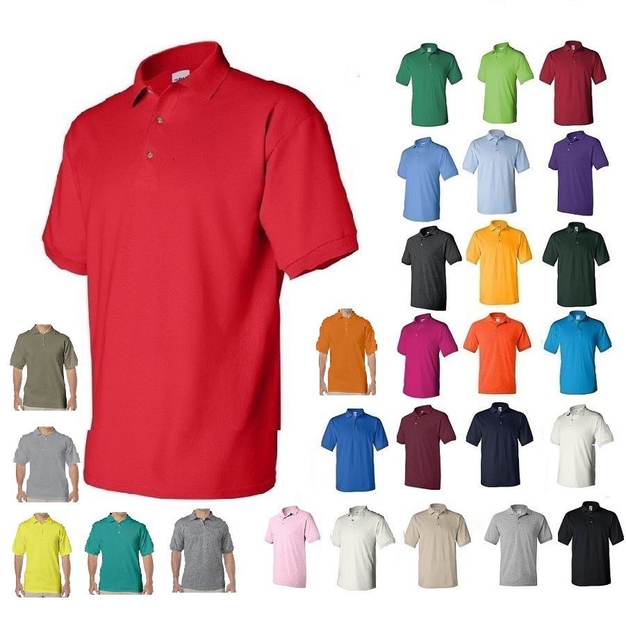 Gildan DryBlend Men’s Polo Shirts Only $7.99 + FREE Shipping!