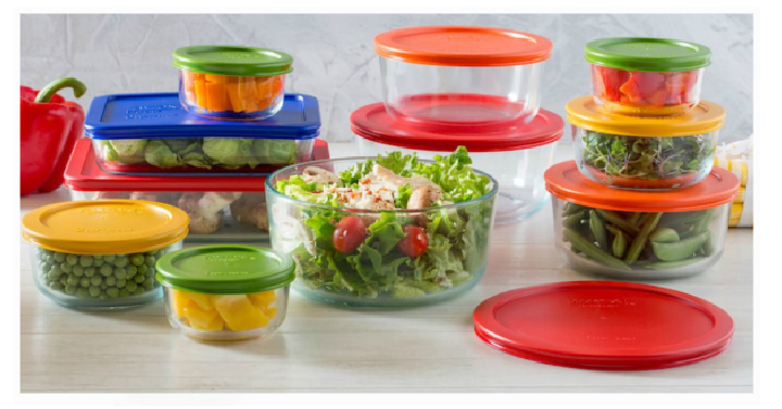 Pyrex 22-Piece Portable Bakeware Set Only $19.88! Awesome Reviews!