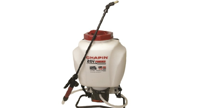 Chapin 4-Gallon 20-volt Battery Backpack Sprayer Only $114.33 Shipped! (Reg. $190)