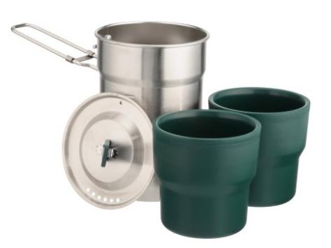 Stanley Steel Cooker and Nesting Cups Adventure Camp Cook Set 3-Piece Pack – Only $9.19!