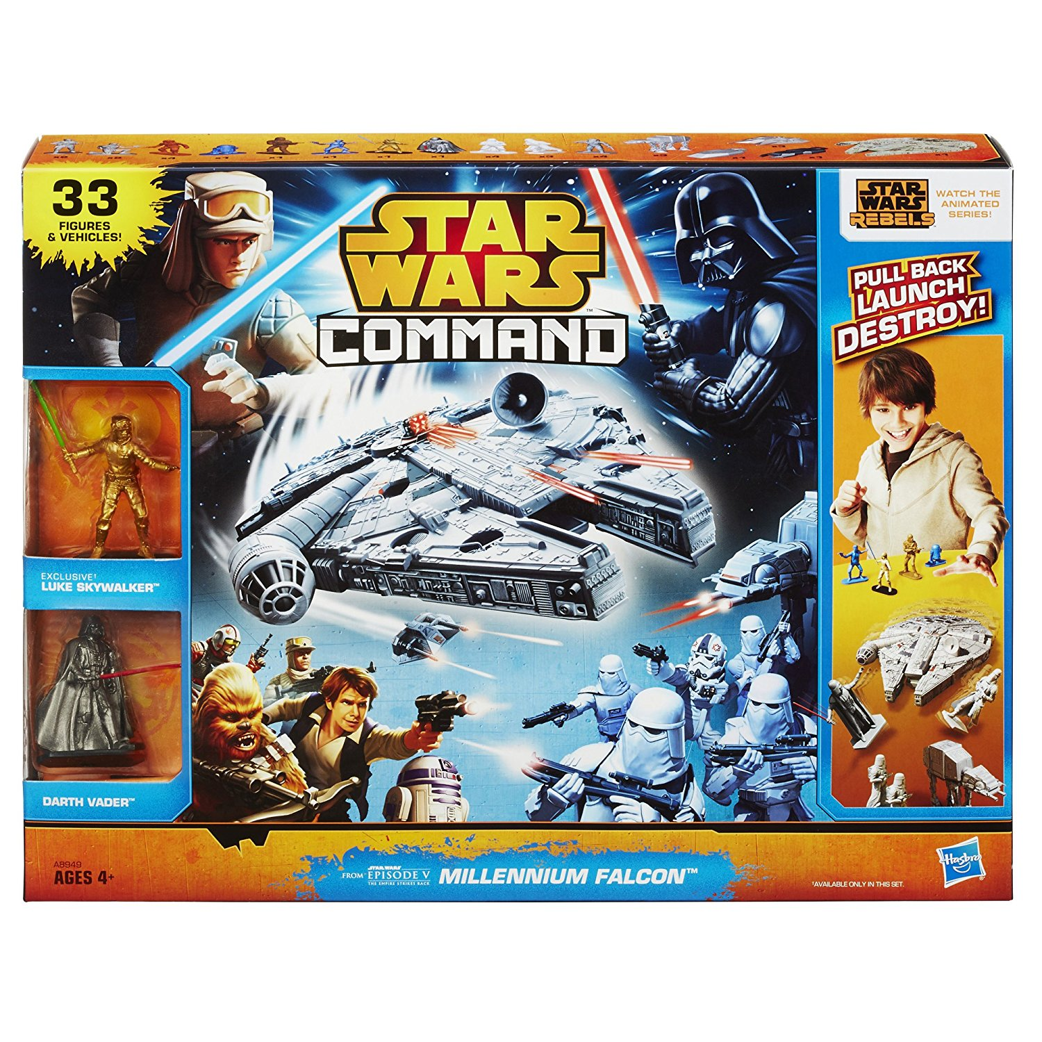 Star Wars Command Millennium Falcon Set Only $9.99!