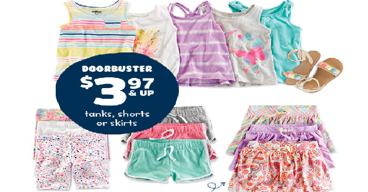 Osh Kosh: Tanks, Shorts & Skirts Only $3.97! Plus, FREE Shipping!