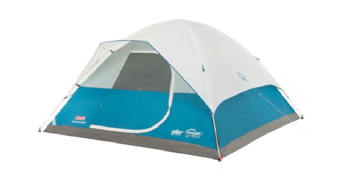 COLEMAN Longs Peak 6 Person Fast Pitch Camping Tent Only $79.99 Shipped! (Reg. $199)