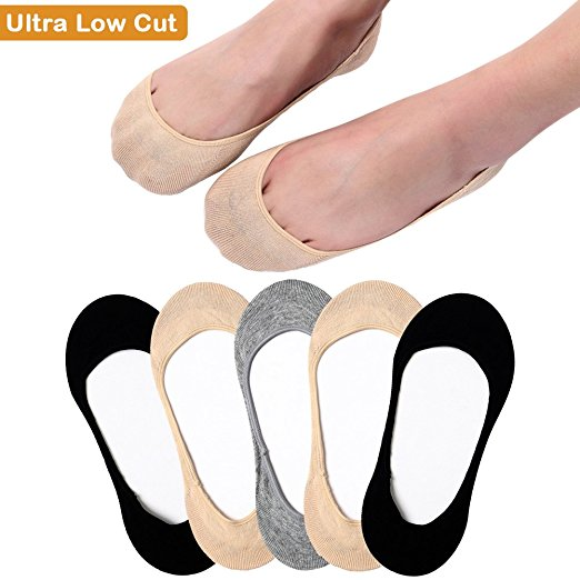 Low Cut Liner Socks for Women (5 Pairs) Only $6.35!