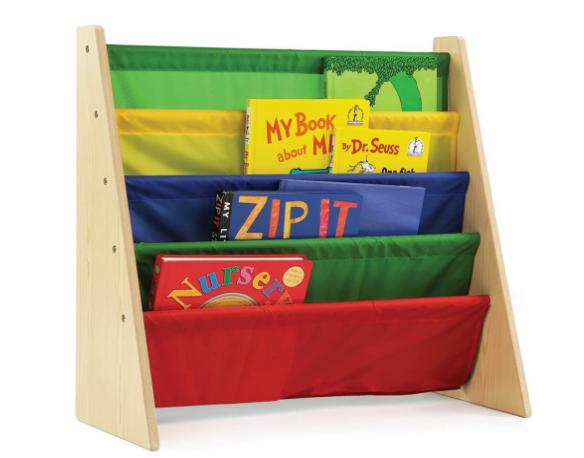Tot Tutors Kids Book Rack Storage Bookshelf – Only $24.70!