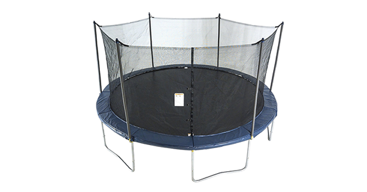 ActivPlay Round Trampoline with Safety Enclosure and Spring Pad – Just $314.99!