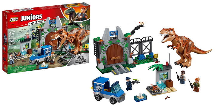 LEGO Juniors T. rex Breakout Building Kit Only $41.88!