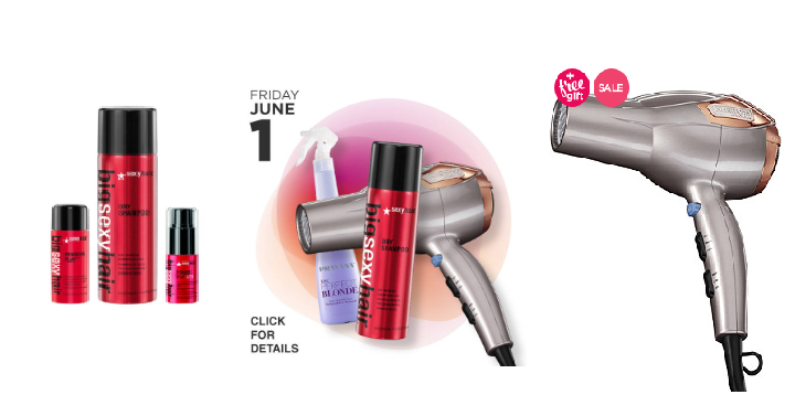ULTA: Take 50% off Big Sexy Hair Products! Plus, CONAIR Rose Gold Hair Dryer Only $19.99! (Reg. $39.99) Today Only!