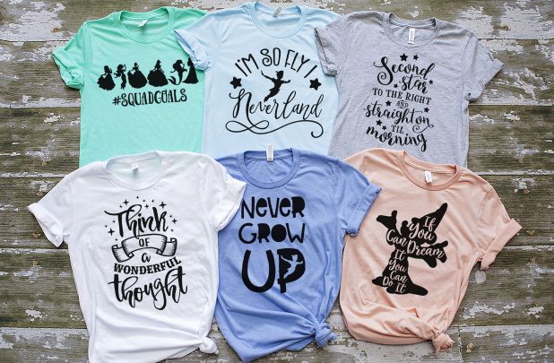 Neverland Disney Tees (Youth & Adult) Only $13.99!