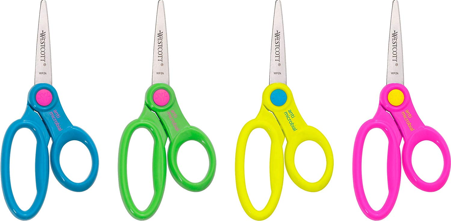 Westcott Kids’ Plastic Handle Scissors 12-pack Only $7.36!