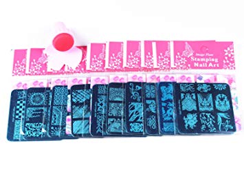 Nail Stamper Kit With 10 Plates Only $6.99!