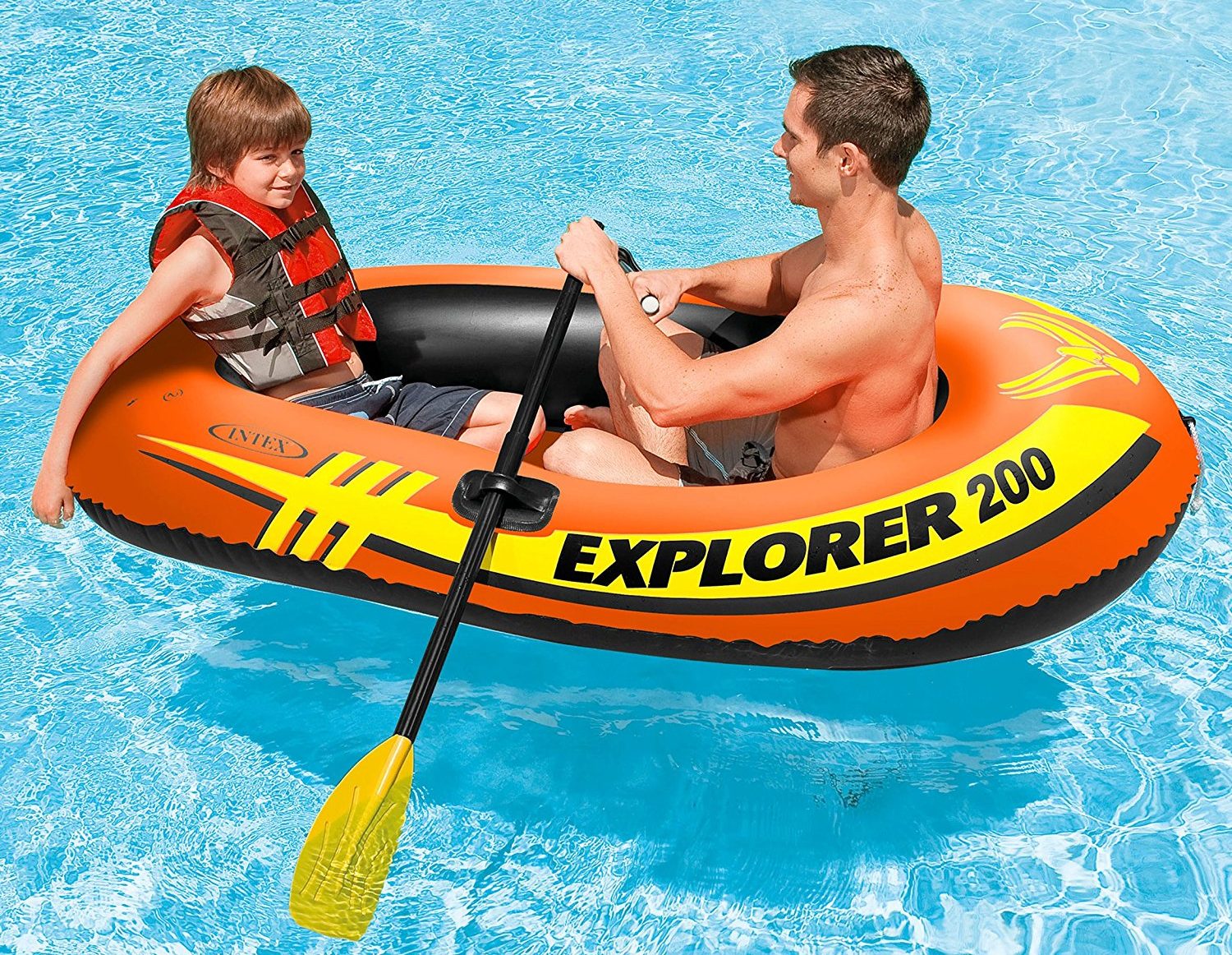 Intex Explorer 200 2-Person Inflatable Raft Just $14.37!