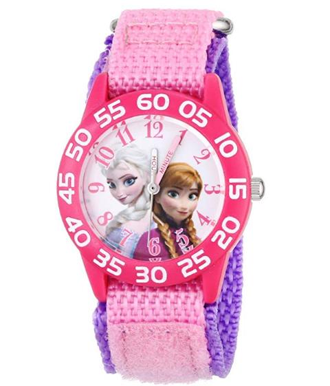 PRIME DAY DEAL!! Disney Girls’ Anna & Elsa Pink Watch – Only $12.95!