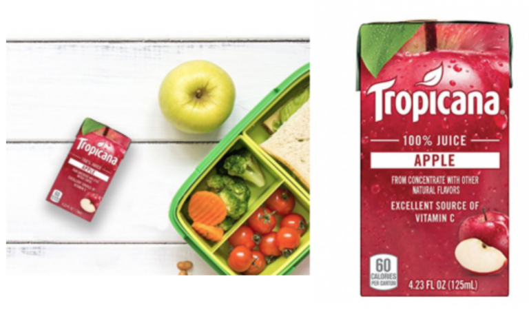 Tropicana 100% Juice Box (Apple Juice) 44 Count Only $9.96 Shipped! (That’s Only $.22 Each)