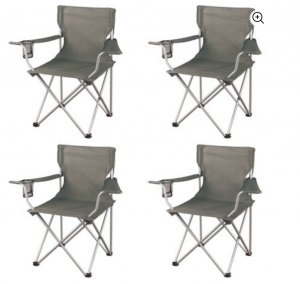 Ozark Trail Camping Chairs 4-Pack Just $27.52!