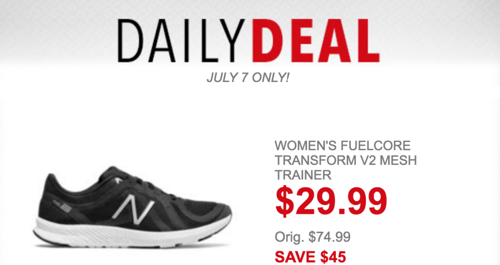 Women’s FuelCore New Balance Trainer Just $29.99 Today Only! (Reg. $74.99)