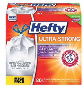 Hefty Ultra Strong Trash Bags 13-Gallon 80-Count $8.73 Shipped!