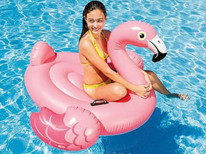 Intex Flamingo Inflatable Ride-On Just $9.96!