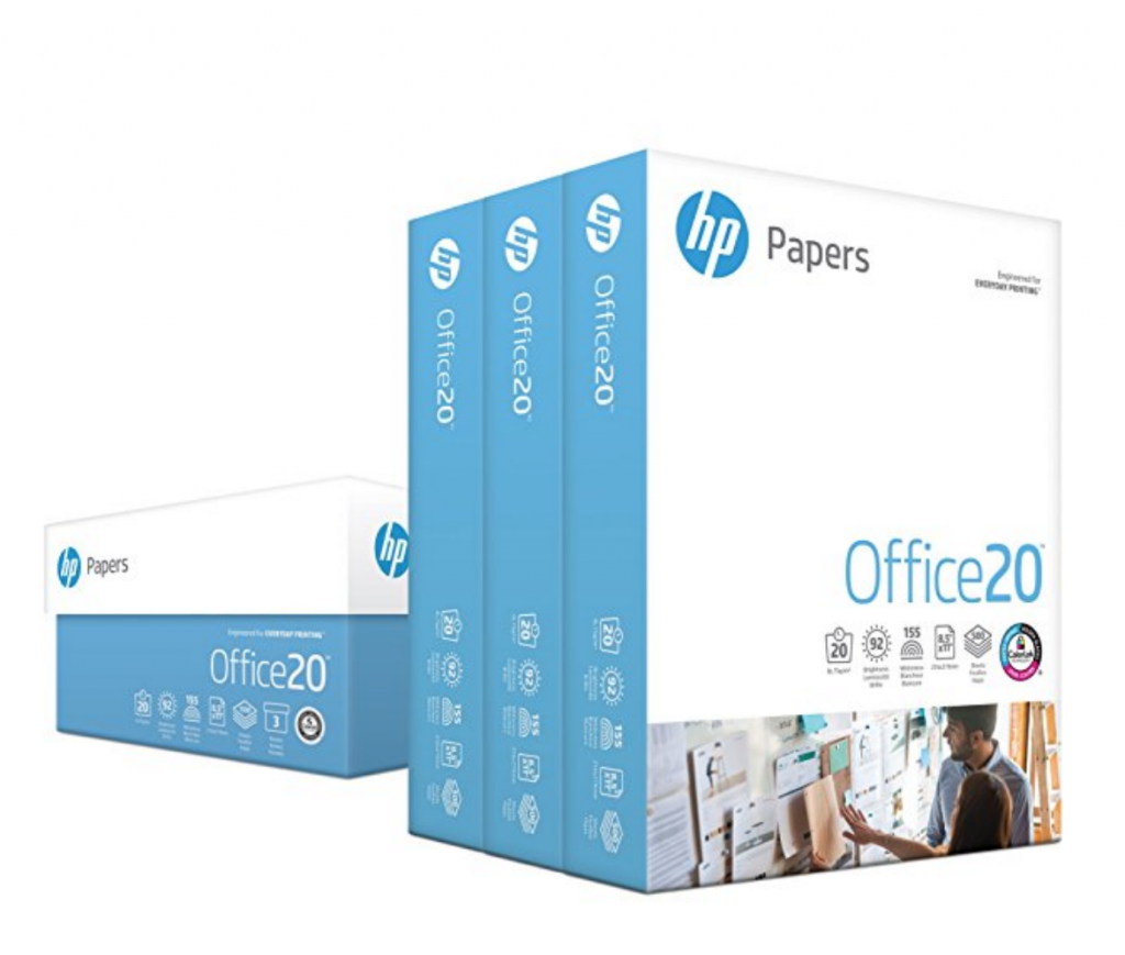 HP Printer Paper 1,500 Sheets/3 Ream Carton Just $12.10 Shipped!