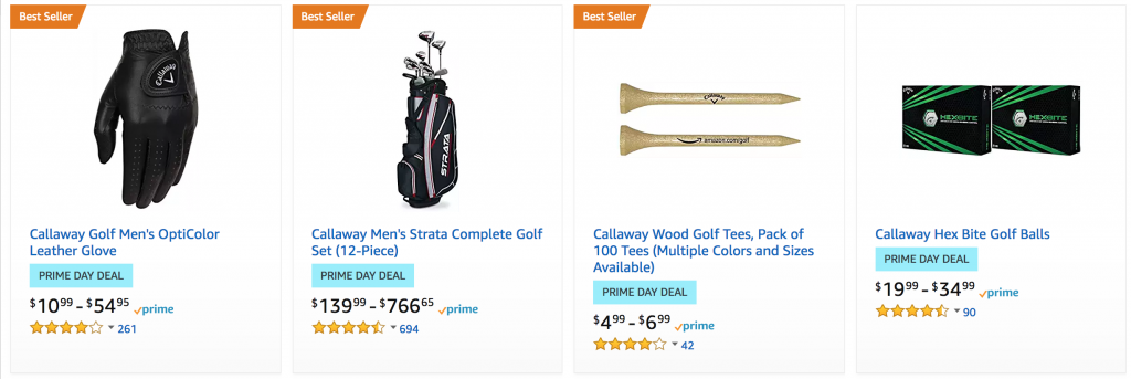 PRIME DAY DEAL!! Up To 50% Off Callaway Golf Products!