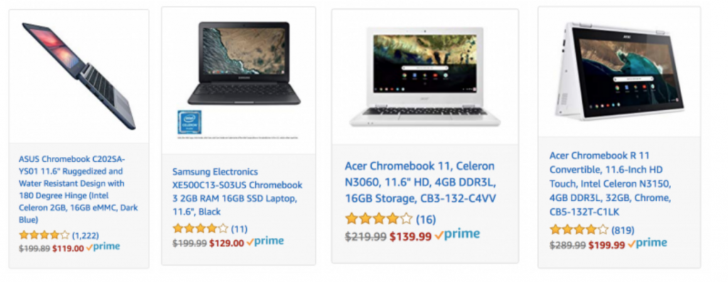 PRIME DAY DEAL!! Chromebooks As Low As $119.00!