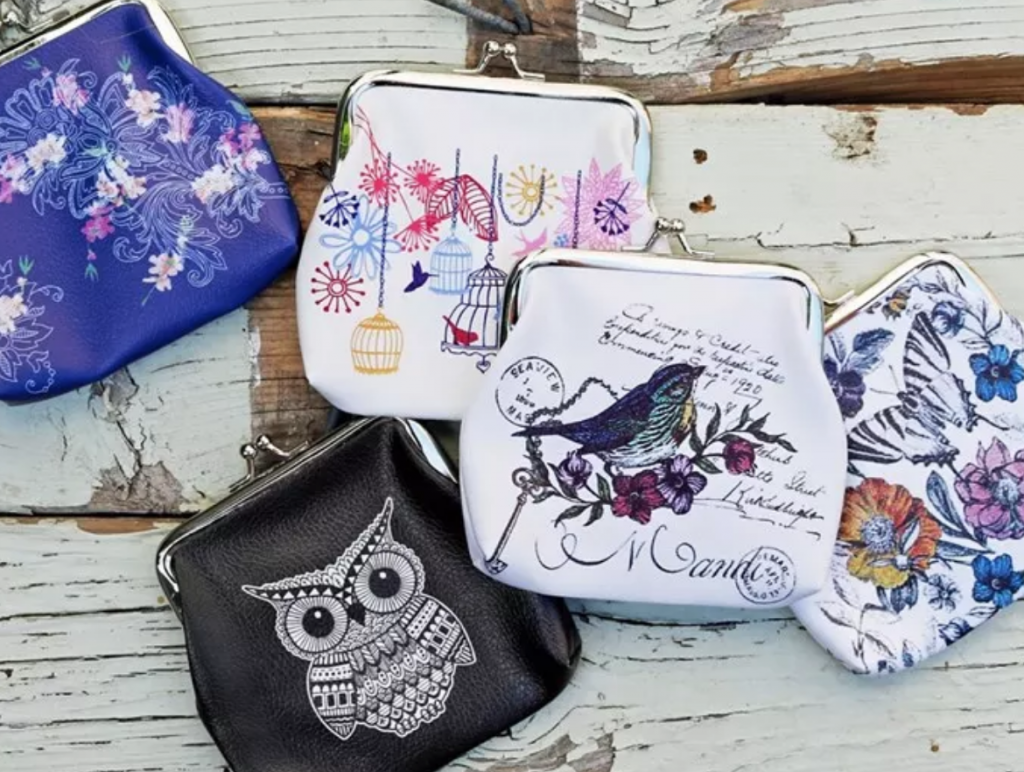 Vintage Print Coin Purses Just $2.99 Shipped!